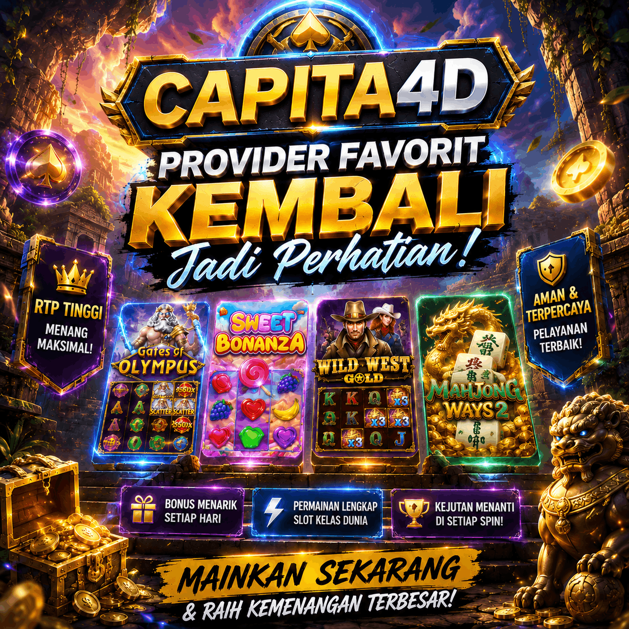 Capita4D : Provider Favorit Kembali Jadi Perhatian